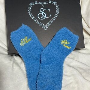 Short n sweet fuzzy socks official Sabrina Carpenter merch